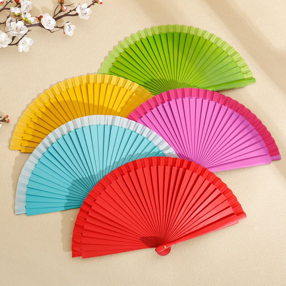 Art Craft Simple - Classical Simple Spanish Plain Fan Handmade