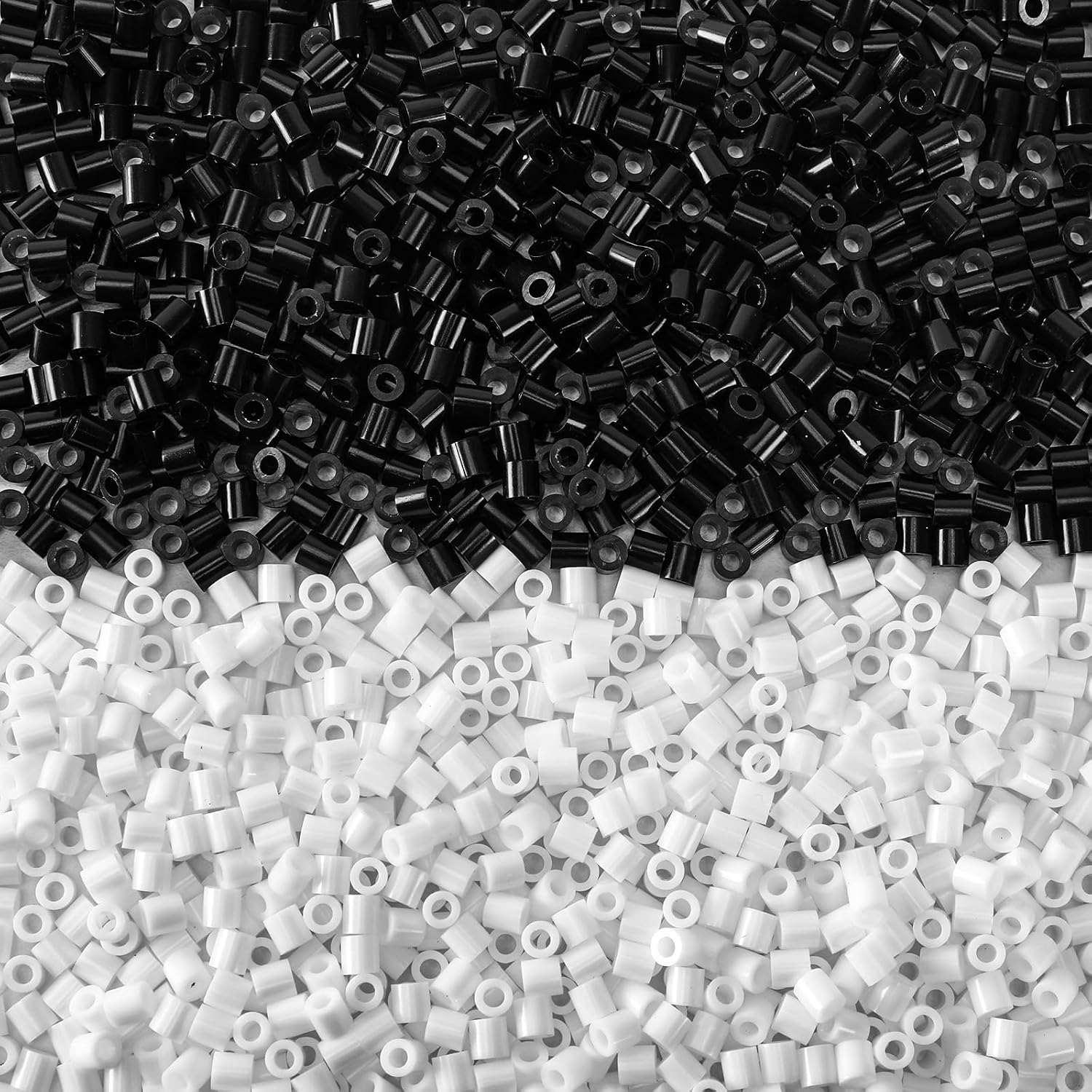 Art Craft 3 Year Old - 1500Pcs Black White 2.6mm Melty Fuse