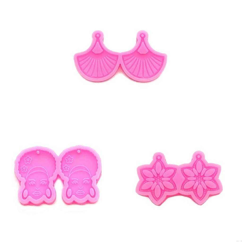 Art Craft Description - 1PC Resin Earring Pendant Silicone Molds