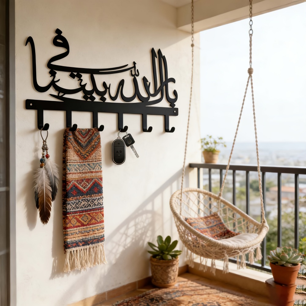 Light Art And Craft - CIFBUY Islamic Metal Wall Art Key