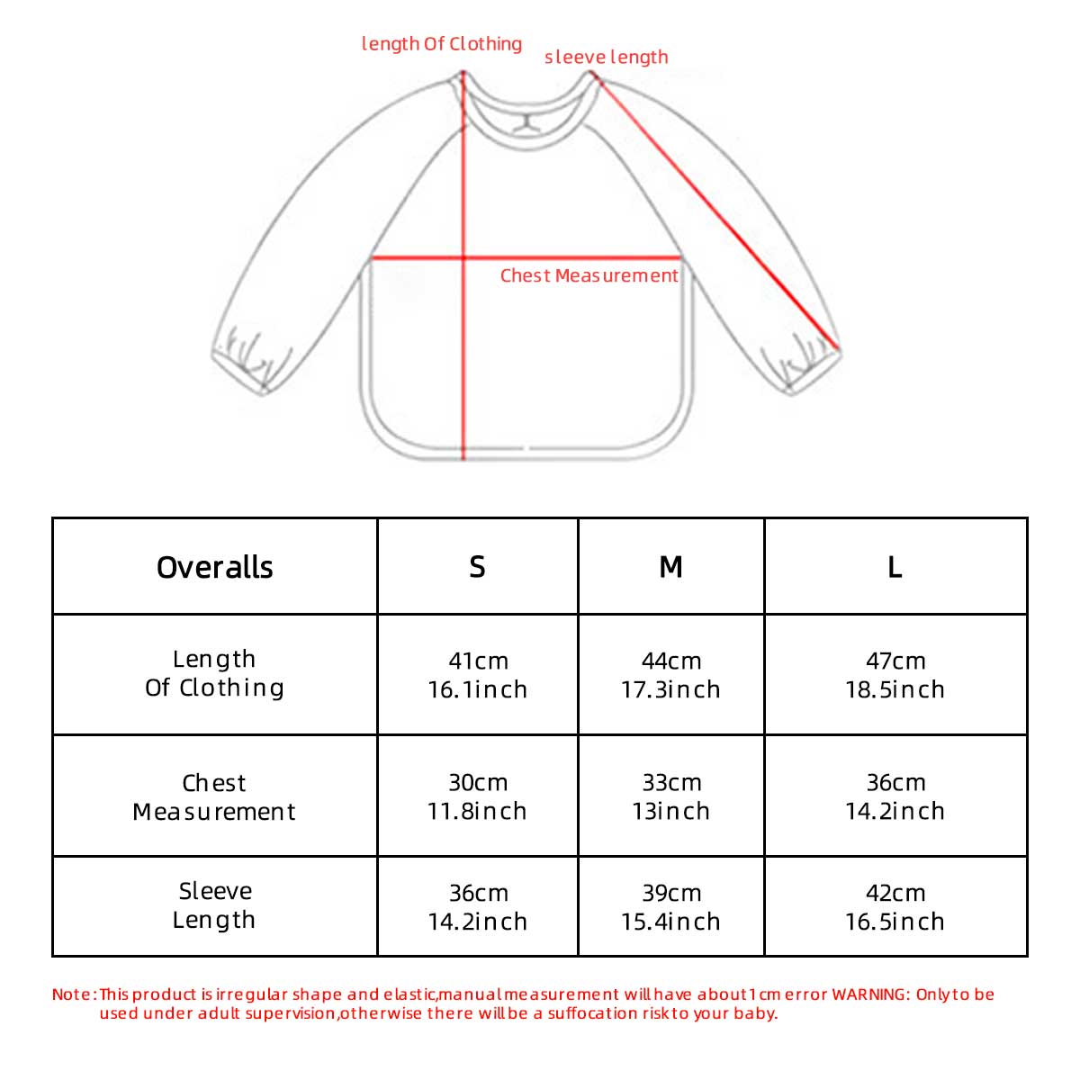 Kids Baby Long Sleeved PU Bibs - Art Craft 3 Year Old ulasan dan harga