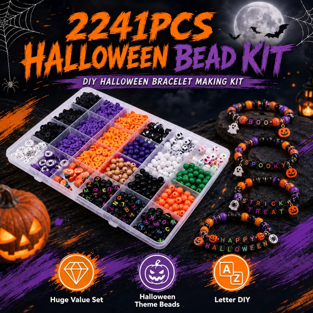 Halloween Jewelry Making Kit f - Art Craft Kit ulasan dan harga