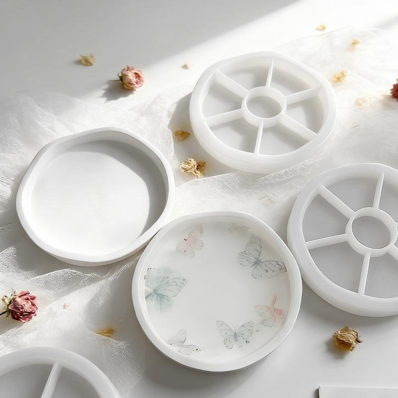 Flower Round Silicone Tray Mol - Art Craft Flower Making ulasan dan harga