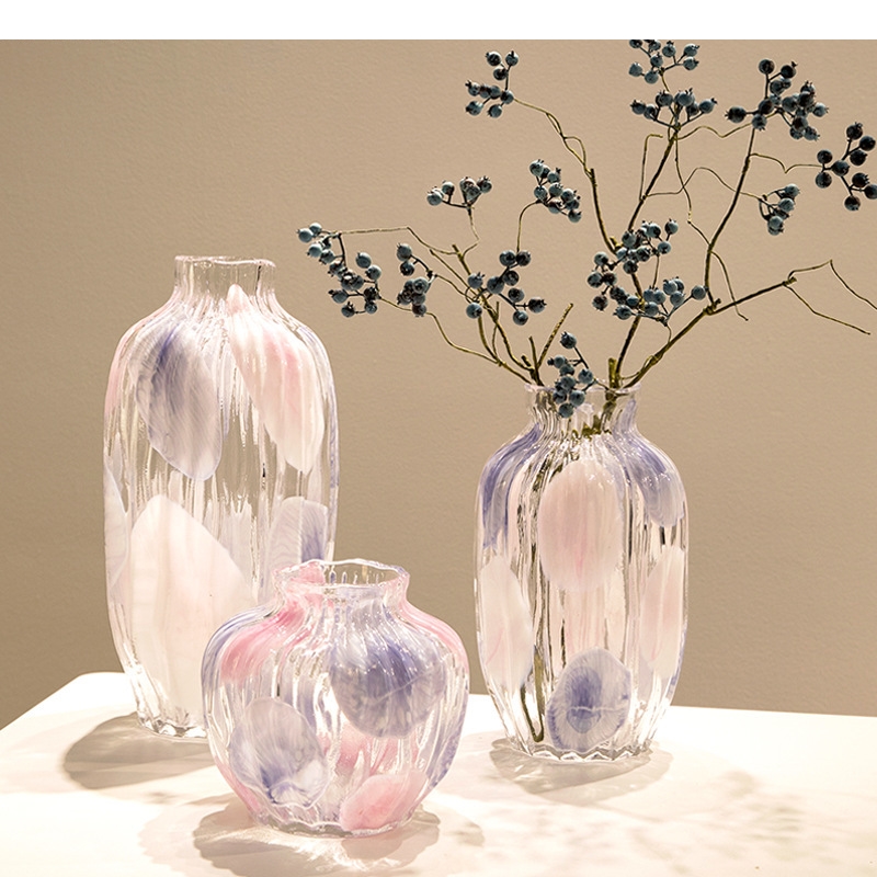 Simple Glass Vase Crafts Ornam - Art Craft Simple ulasan dan harga