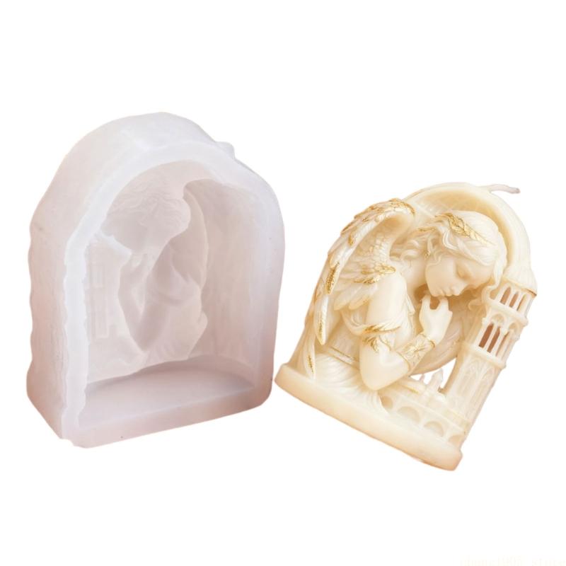 QX2E Angel Tower Silicone Mold - Art Craft Description ulasan dan harga