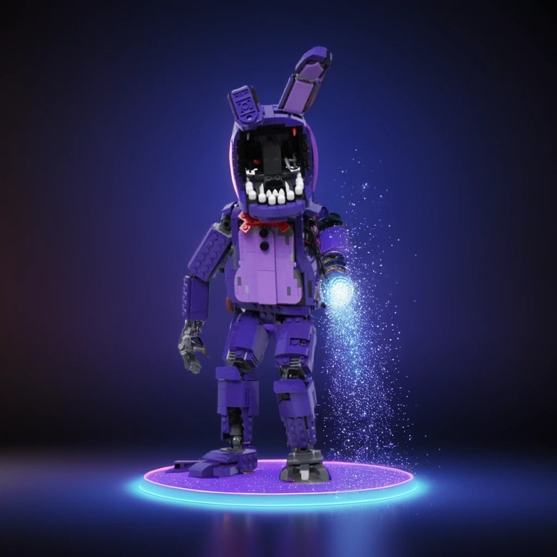 920pcs MOC Withered Bonnie Gam - Art Craft Game ulasan dan harga