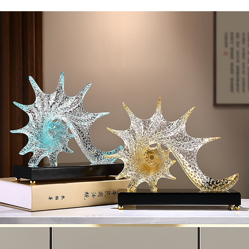 Light Luxury Starfish Sculptur - Light Art And Craft ulasan dan harga