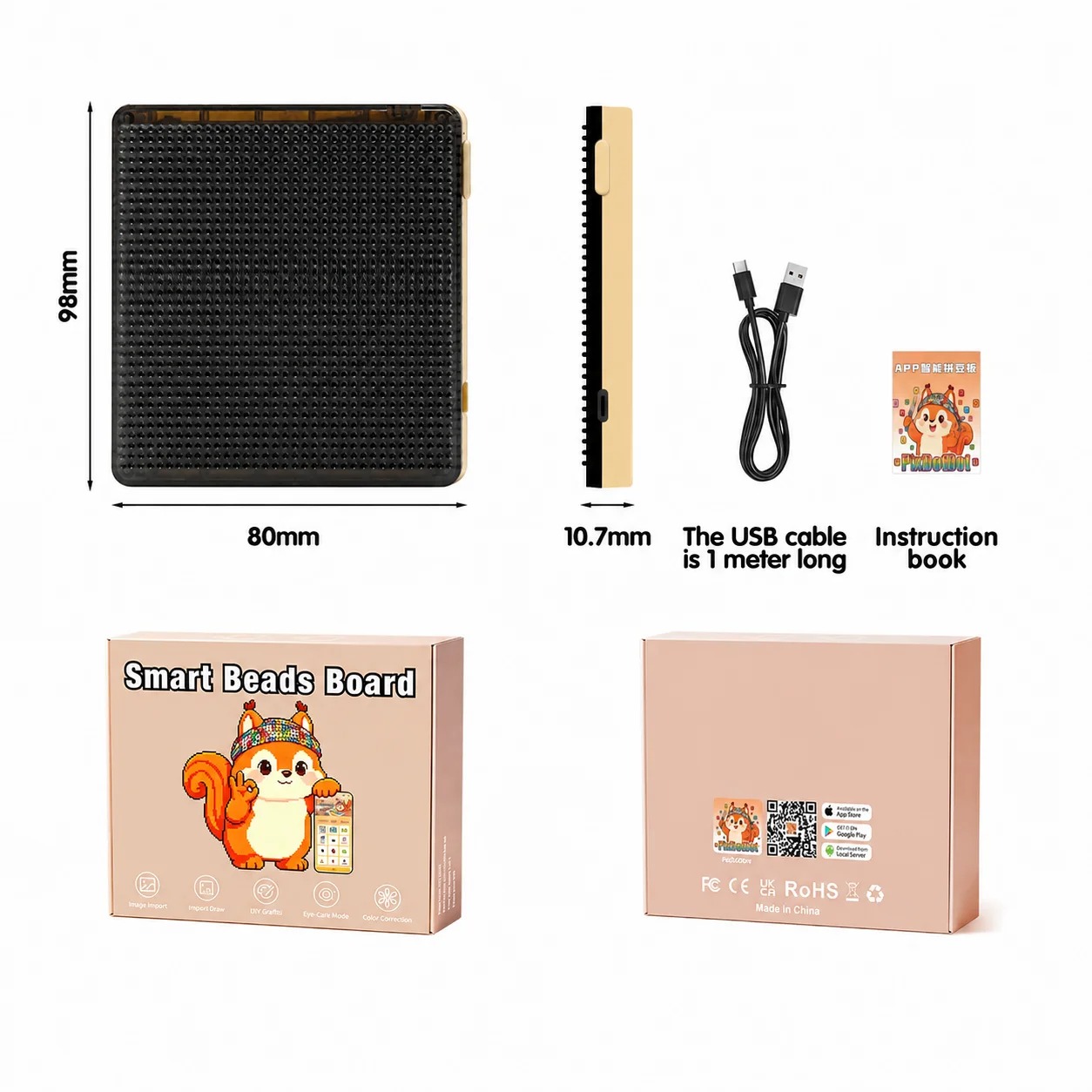 Smart LED Light Board Pixel Ar - Light Art And Craft ulasan dan harga
