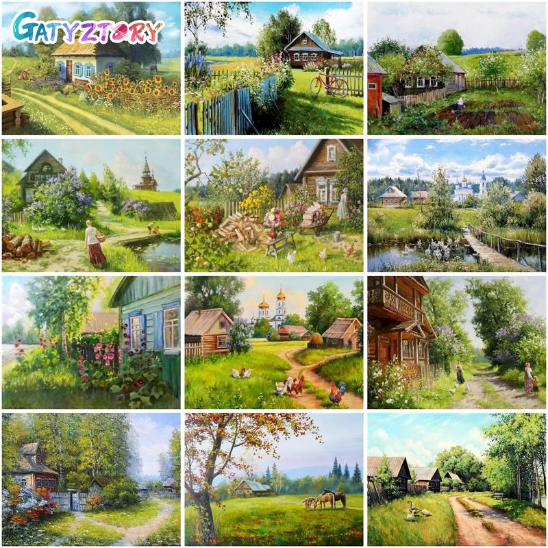 GATYZTORY Painting By Numbers  - Art Craft Village ulasan dan harga