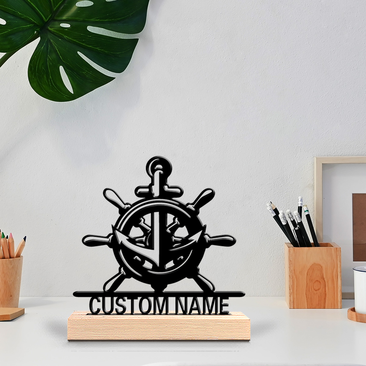 1pc Simple boat anchor Custom  - Art Craft Simple ulasan dan harga