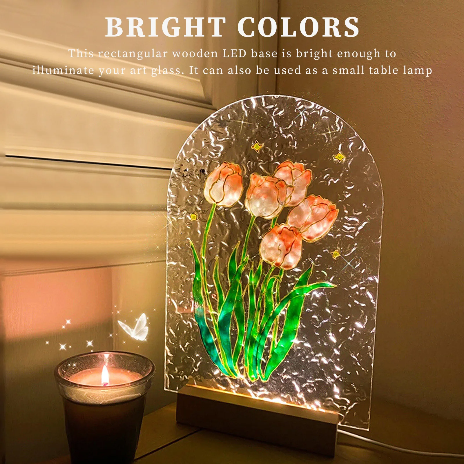 1-10pcs LED Wood Light Display - Light Art And Craft ulasan dan harga