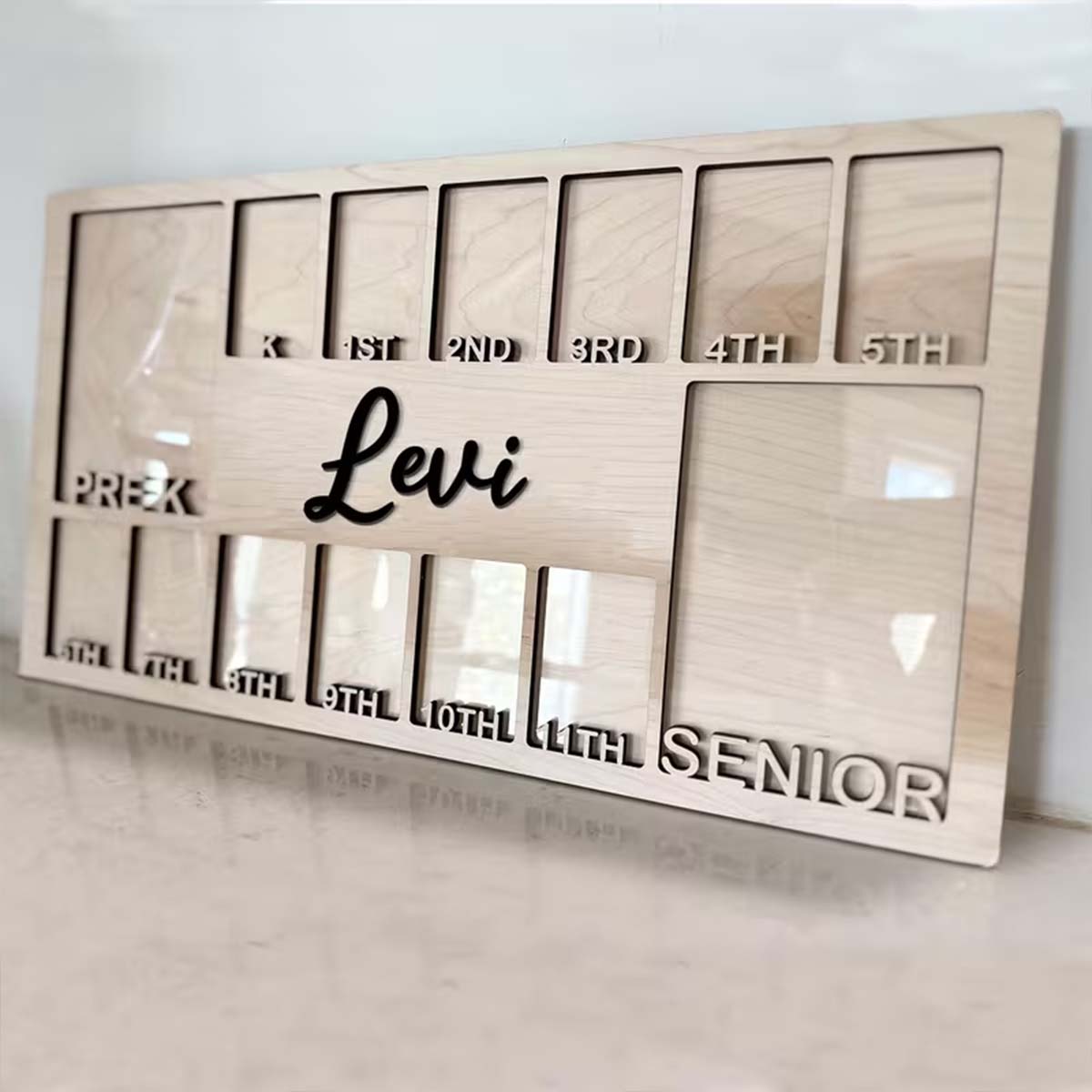 Custom Photo Frame Board Woode - Art Craft Christmas ulasan dan harga
