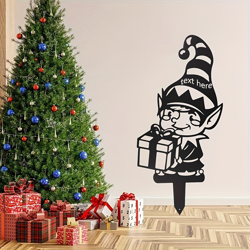 CIFBUY Christmas Elf Metal Wal - Light Art And Craft ulasan dan harga