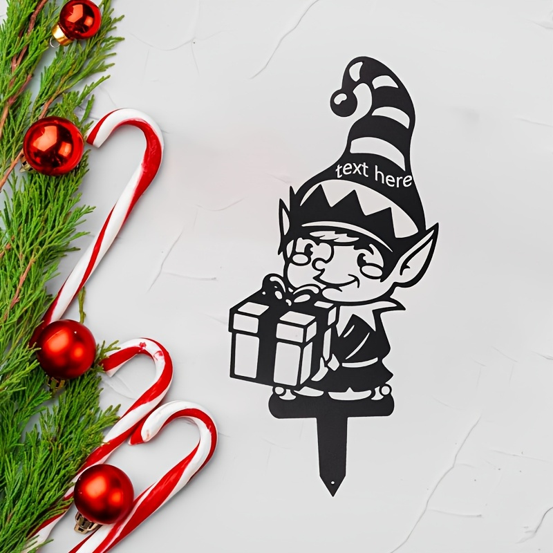 CIFBUY Christmas Elf Metal Wal - Light Art And Craft ulasan dan harga