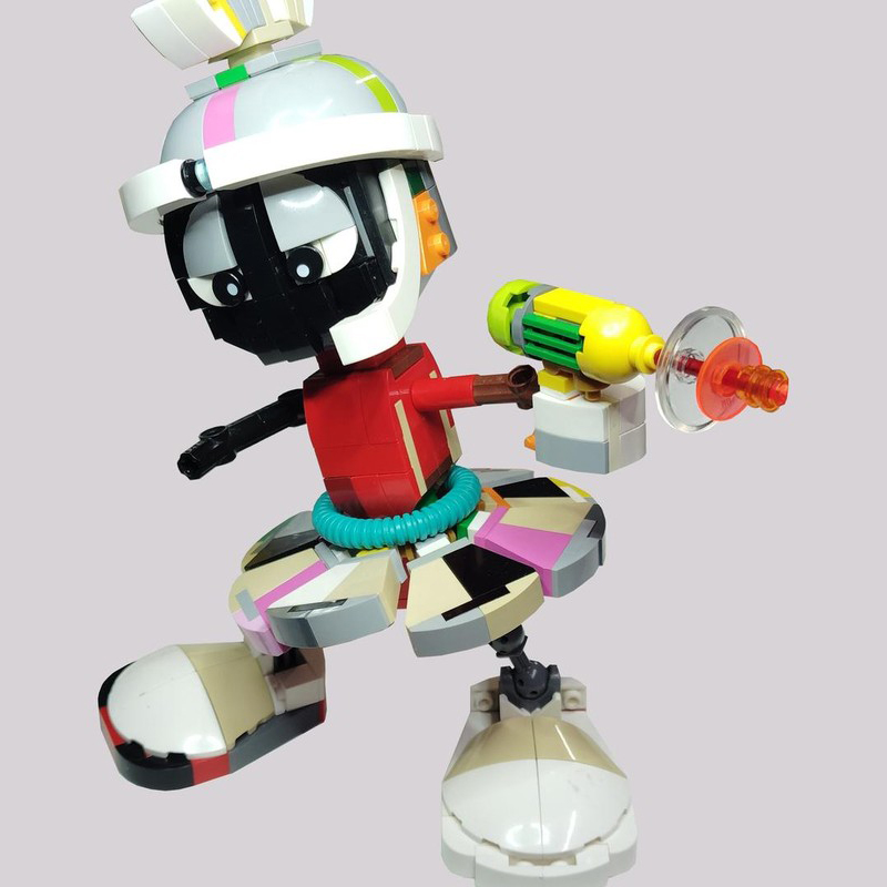 414pcs MOC Marvin The Martian  - Art Craft Idea ulasan dan harga