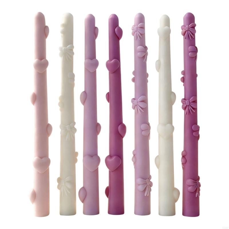 Long Silicone Mould with Heart - Art Craft Description ulasan dan harga