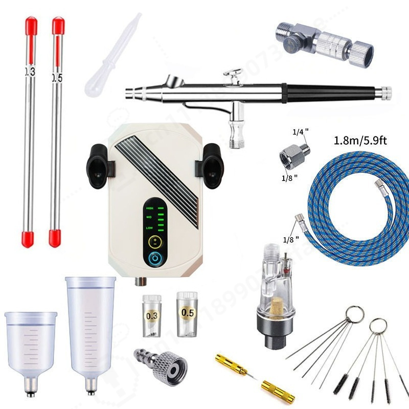 Mini Airbrush Compressor Kit,  - Art Craft Kit ulasan dan harga