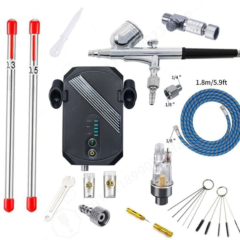 Mini Airbrush Compressor Kit,  - Art Craft Kit ulasan dan harga