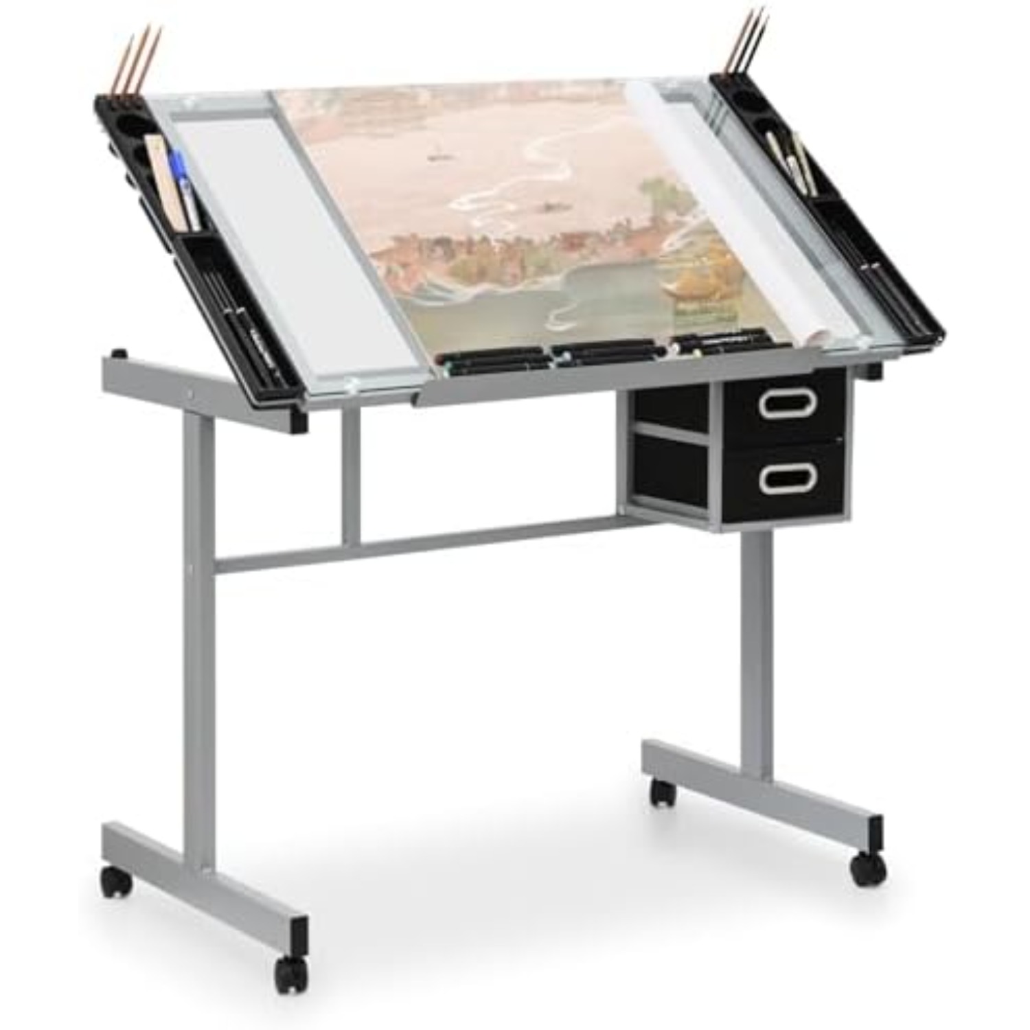 Professhional Drafting Table f - Light Art And Craft ulasan dan harga