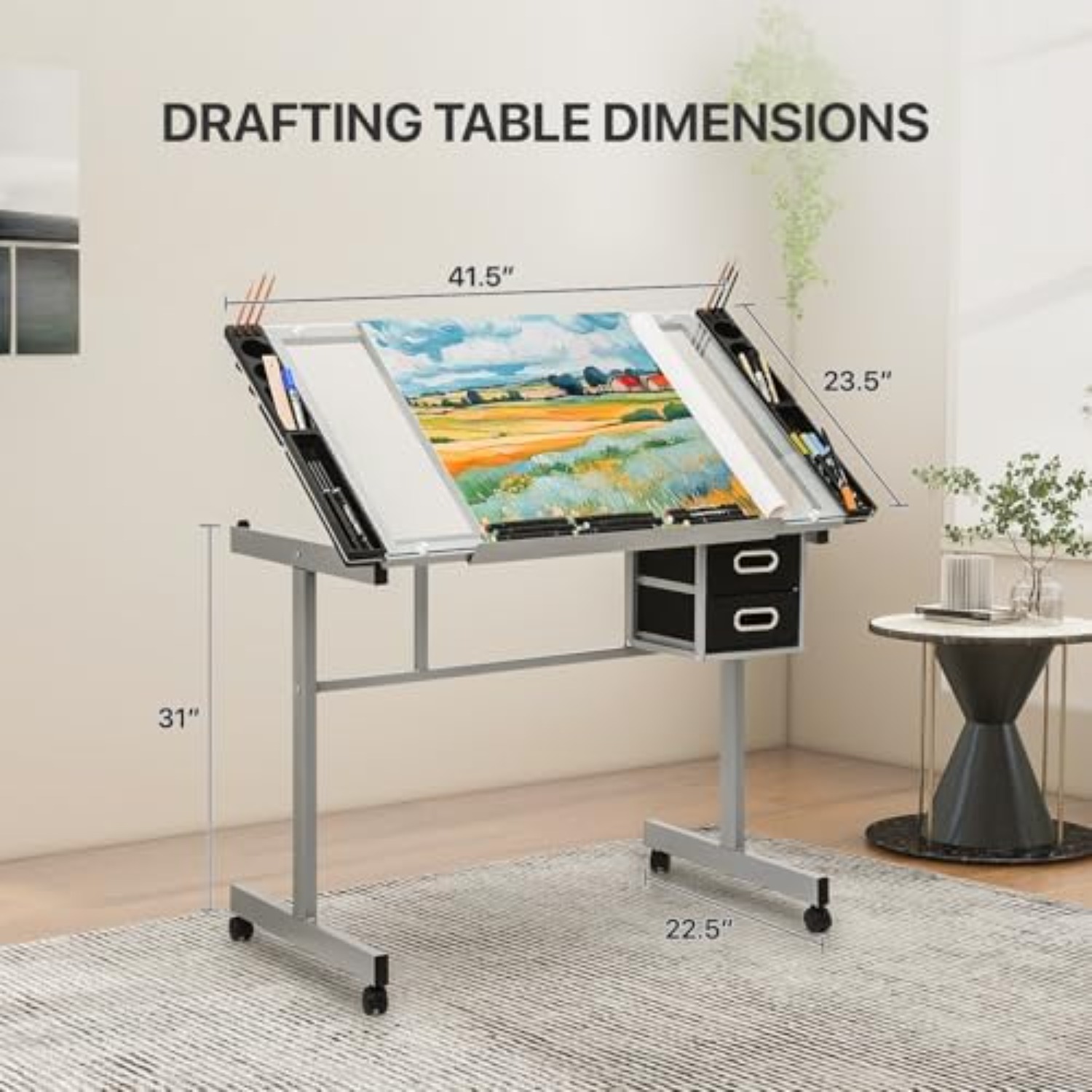 Professhional Drafting Table f - Light Art And Craft ulasan dan harga