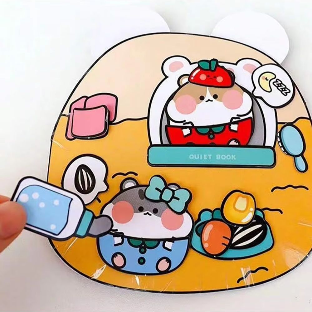 Hamster Keeper Theme DIY Quiet - Art Craft 3 Year Old ulasan dan harga