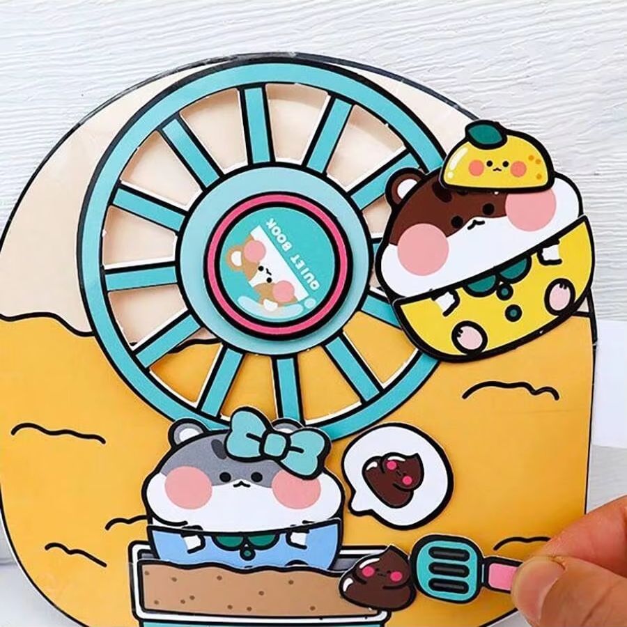 Hamster Keeper Theme DIY Quiet - Art Craft 3 Year Old ulasan dan harga
