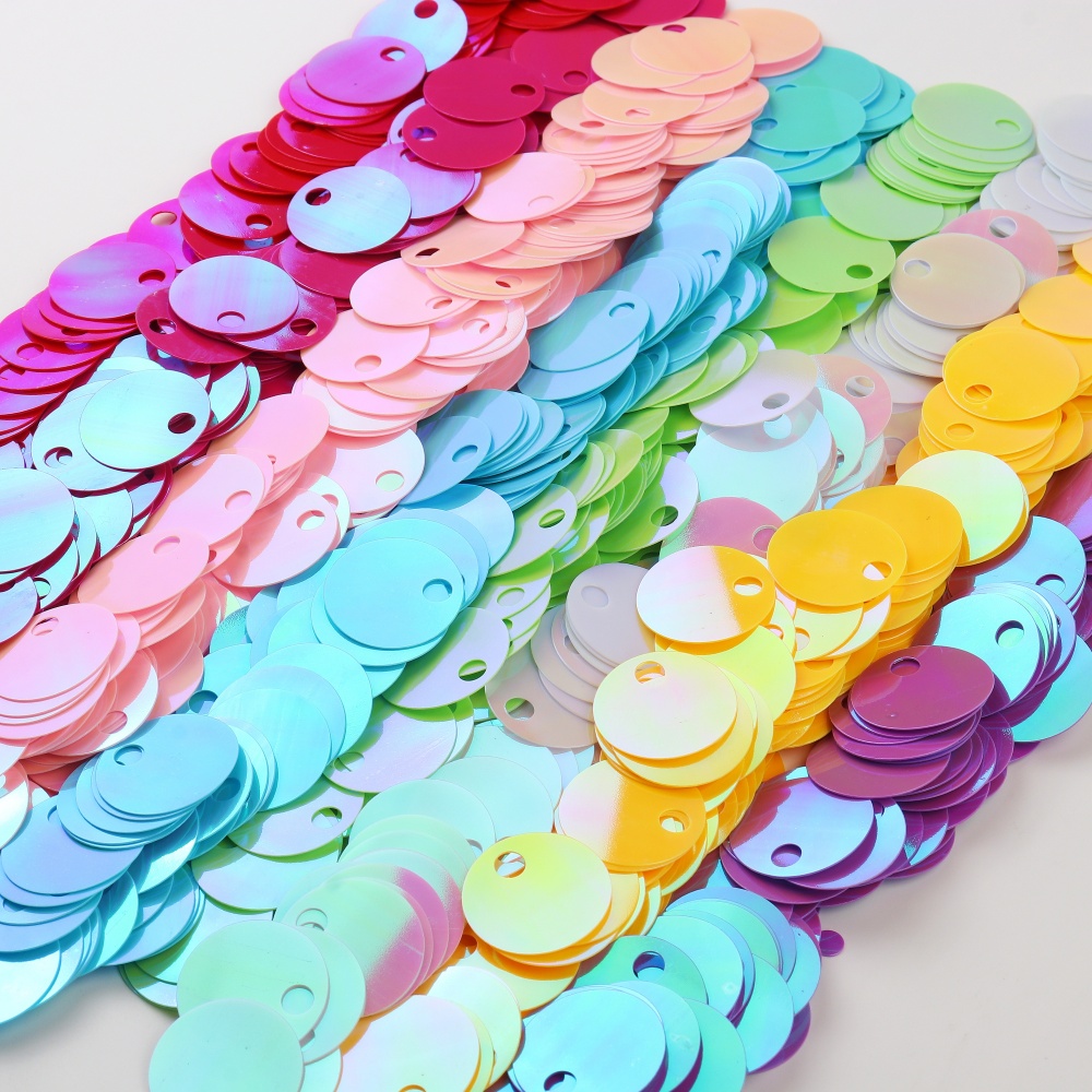 10/20/30mm Large Hole Holograf - Art Craft Flower Making ulasan dan harga