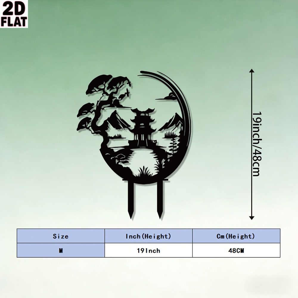 CIFBUY Chinese Pavilion Metal  - Light Art And Craft ulasan dan harga