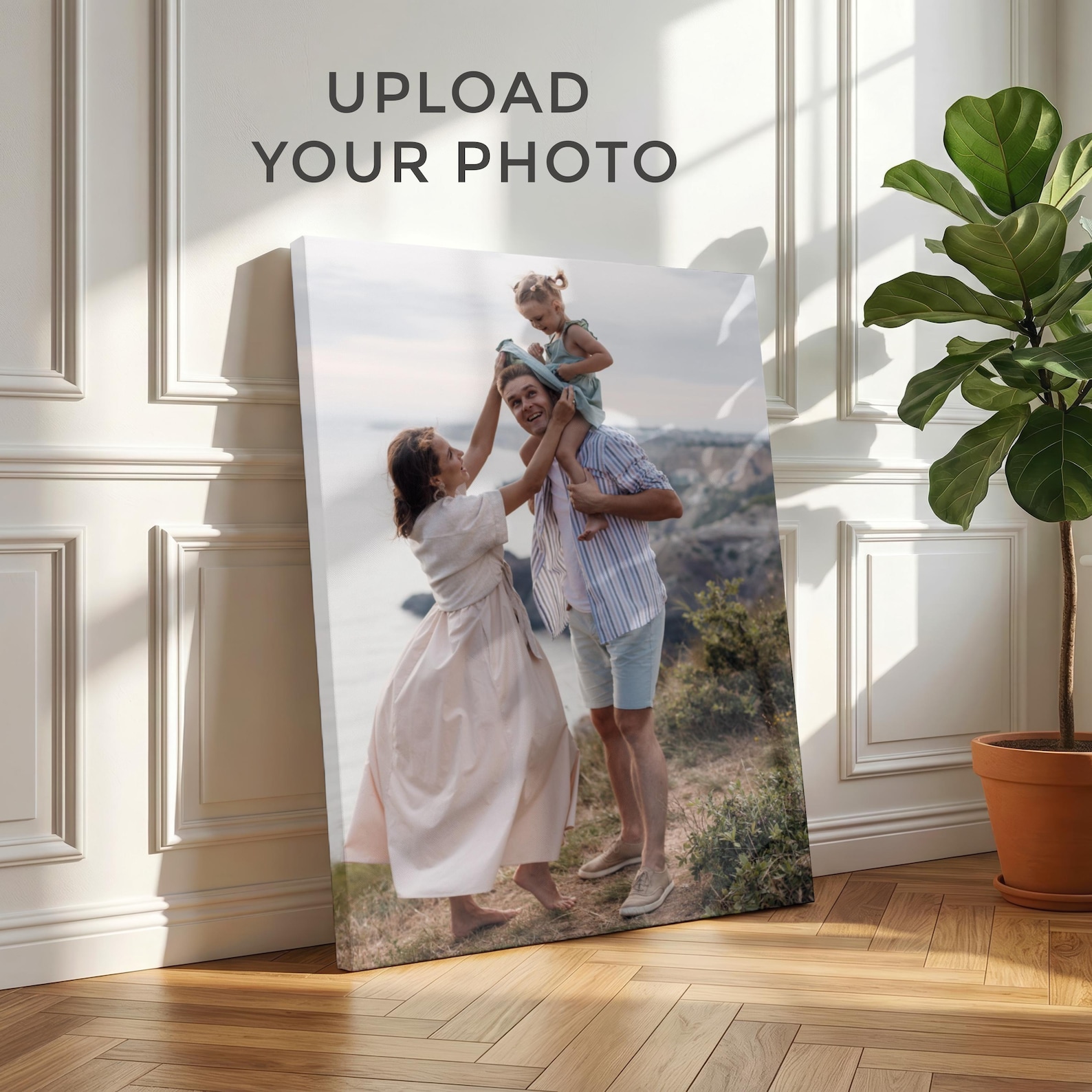 Personalized Photo Canvas, Cus - Art Craft Christmas ulasan dan harga