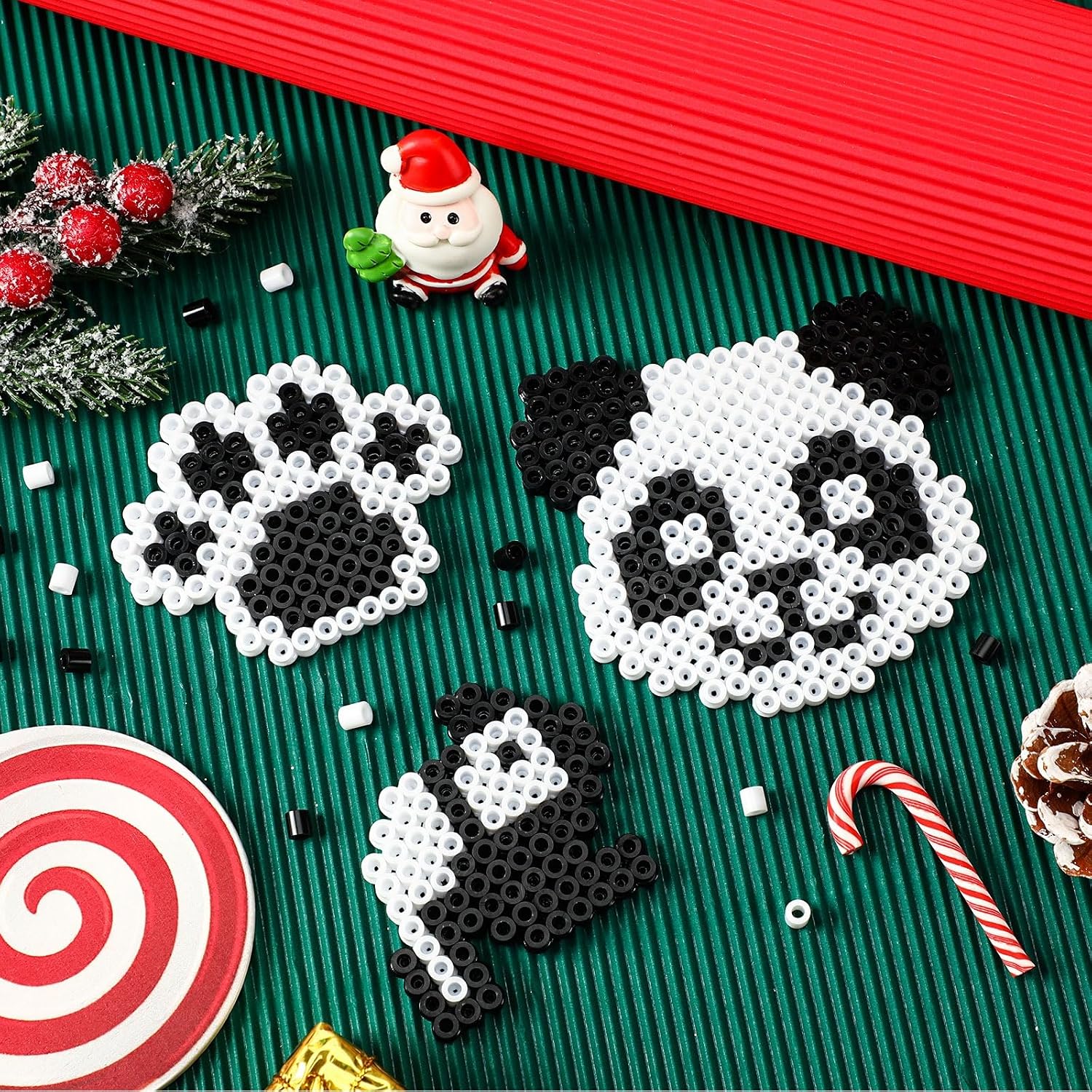 1500Pcs Black White 2.6mm Melt - Art Craft 3 Year Old ulasan dan harga