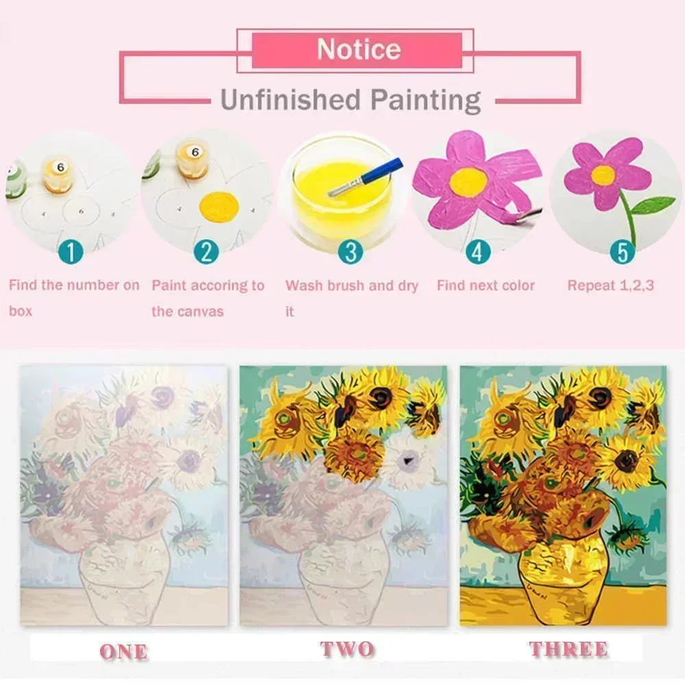 Wolf Paint By Numbers Art Supp - Art Craft Game ulasan dan harga
