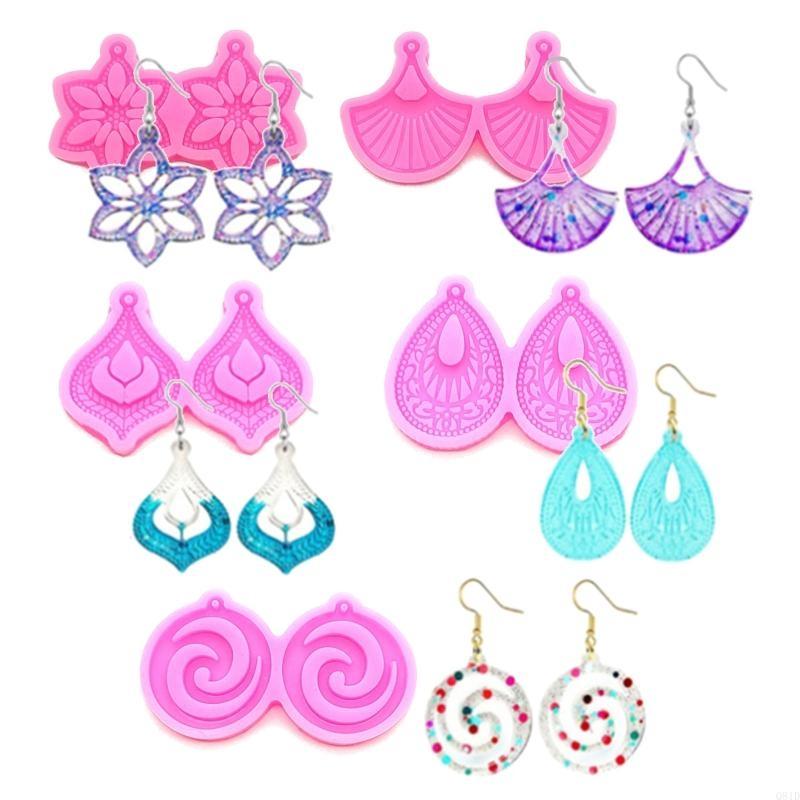 1PC Resin Earring Pendant Sili - Art Craft Description ulasan dan harga