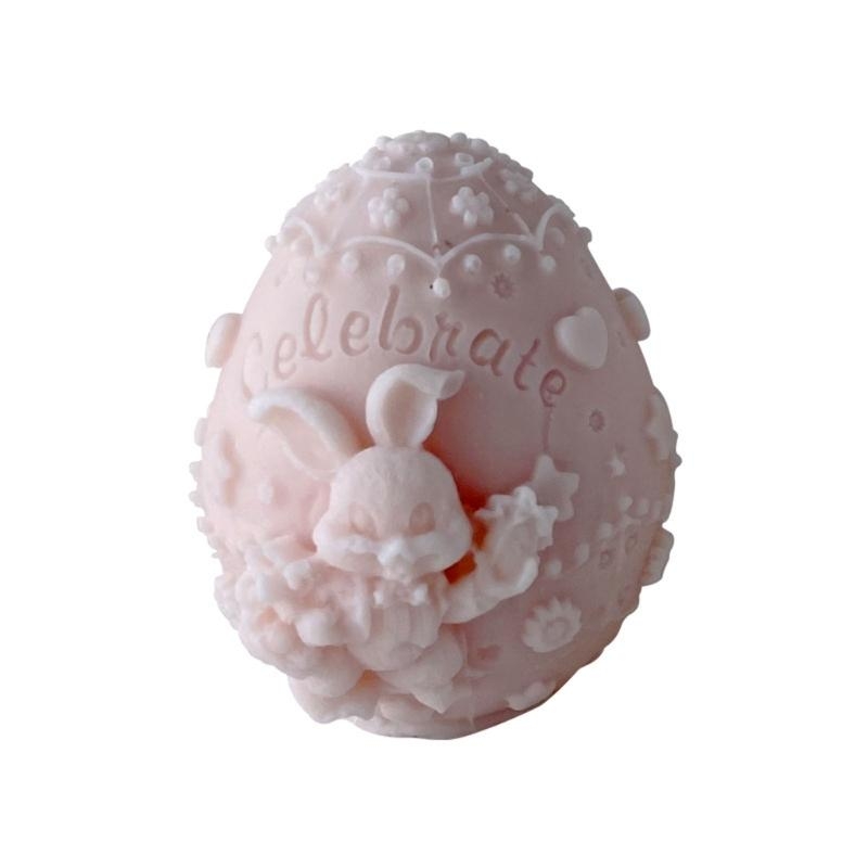 3D Easter Mold DIY Bunny Silic - Art Craft Description ulasan dan harga