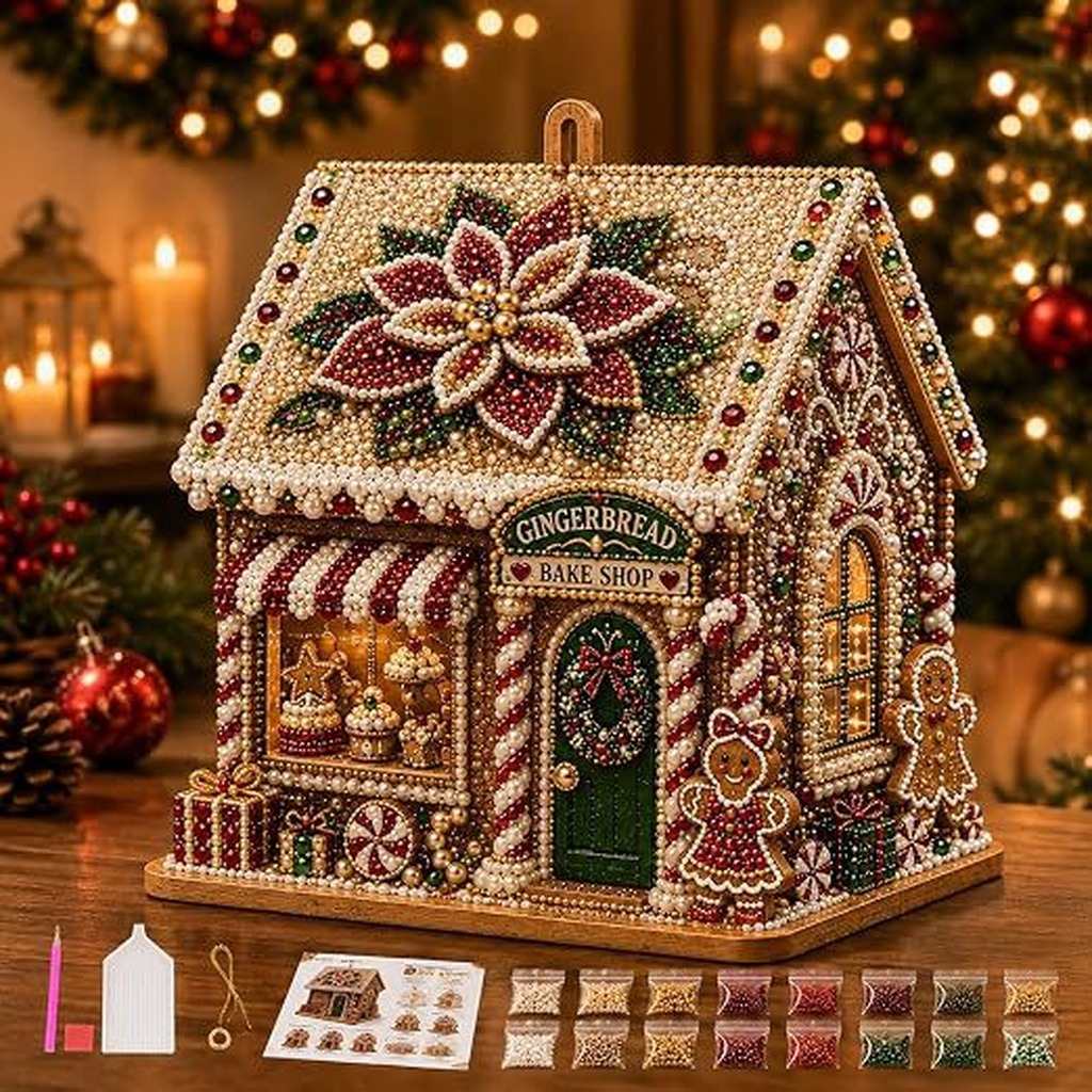 DIY 3D Christmas Wooden Craft  - Art Craft Village ulasan dan harga