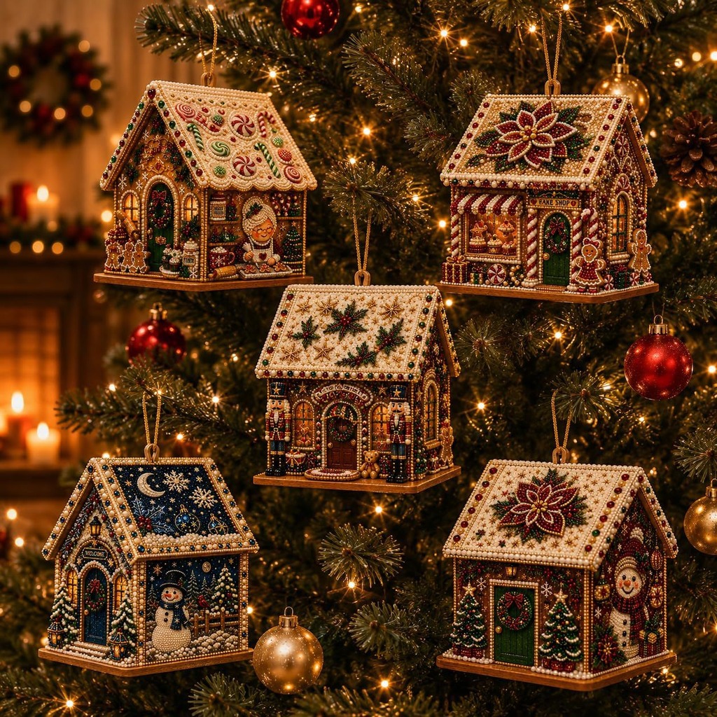 DIY 3D Christmas Wooden Craft  - Art Craft Village ulasan dan harga