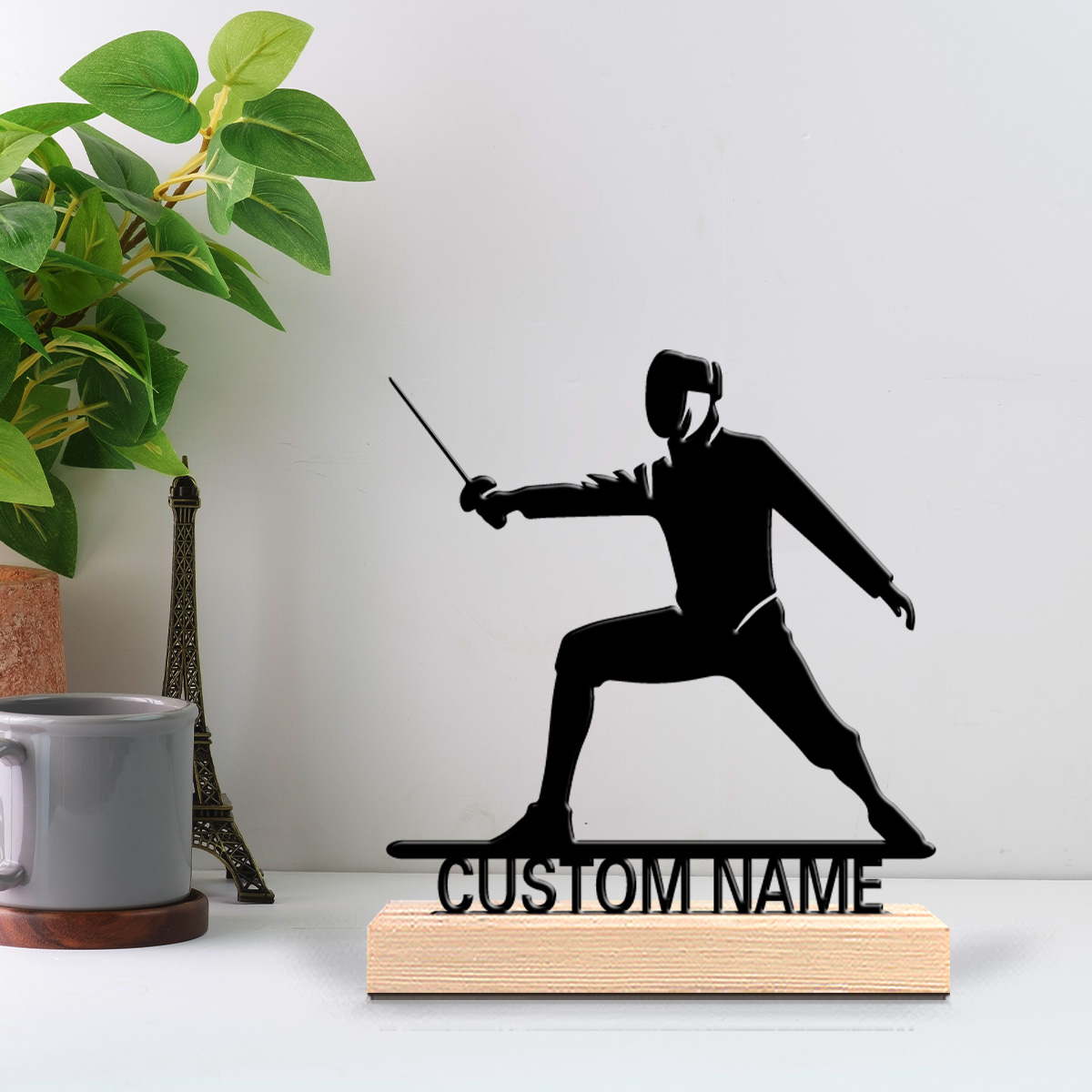 1pc Simple Fencing Customized  - Art Craft Simple ulasan dan harga