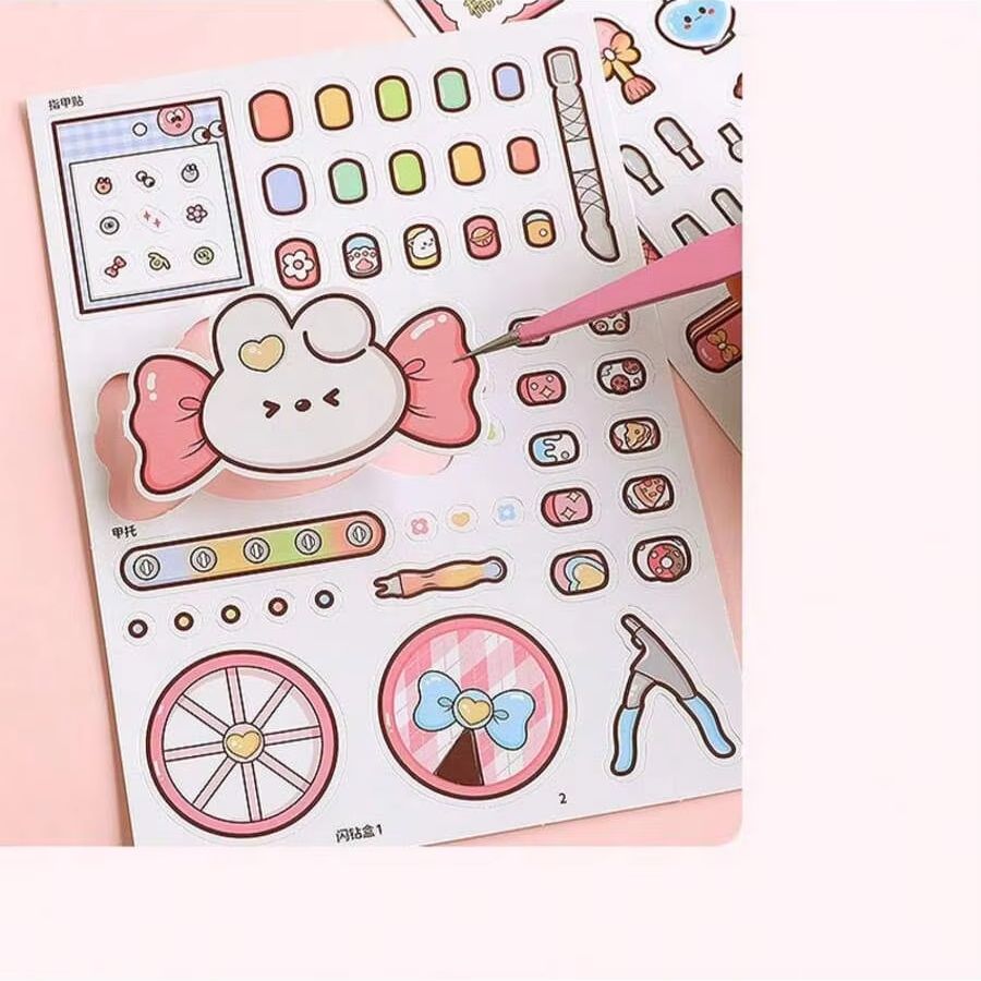 Pink Children DIY Nail Salon Q - Art Craft 3 Year Old ulasan dan harga