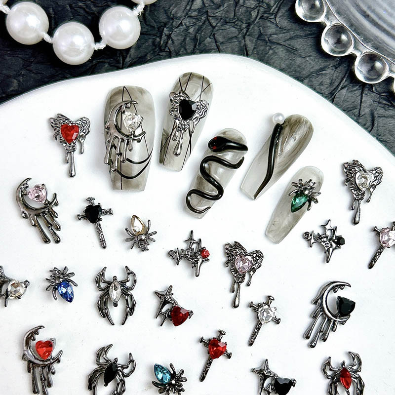 10PCS 3D Light Luxury Alloy Cr - Light Art And Craft ulasan dan harga