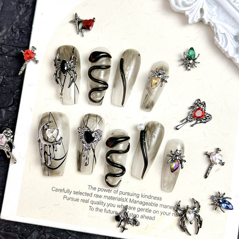 10PCS 3D Light Luxury Alloy Cr - Light Art And Craft ulasan dan harga