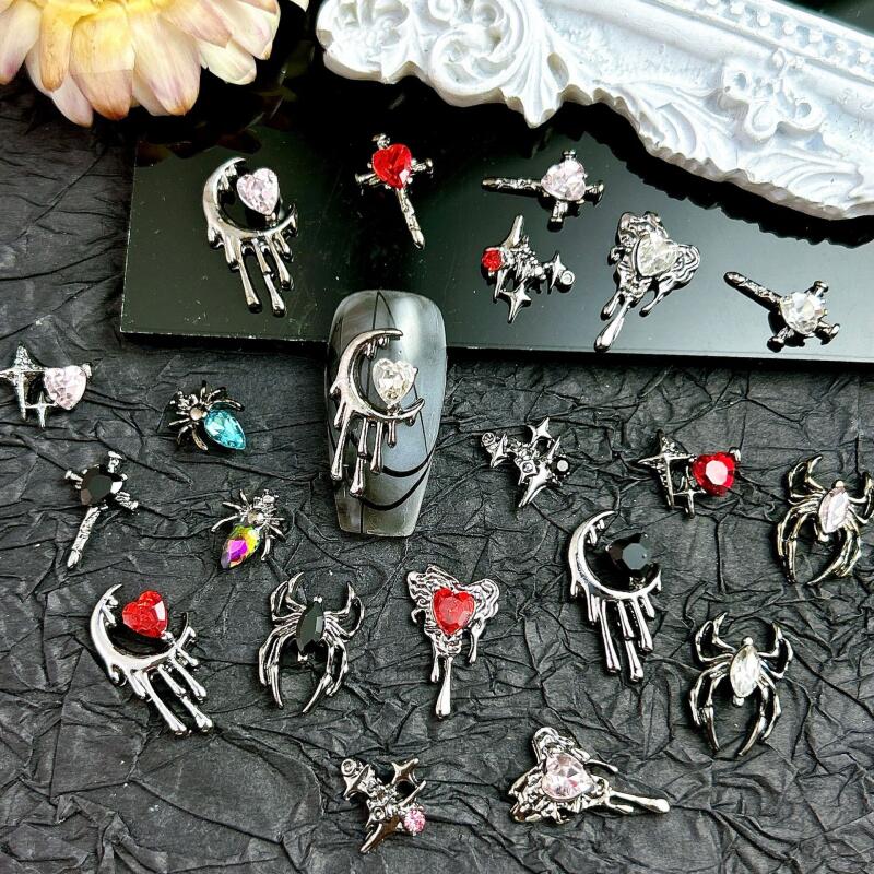 10PCS 3D Light Luxury Alloy Cr - Light Art And Craft ulasan dan harga