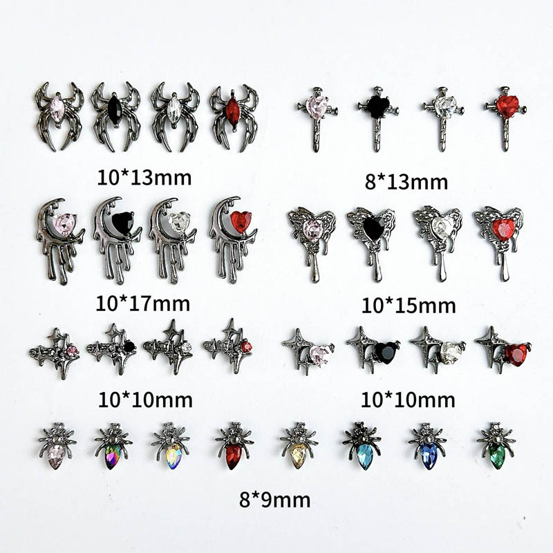 10PCS 3D Light Luxury Alloy Cr - Light Art And Craft ulasan dan harga