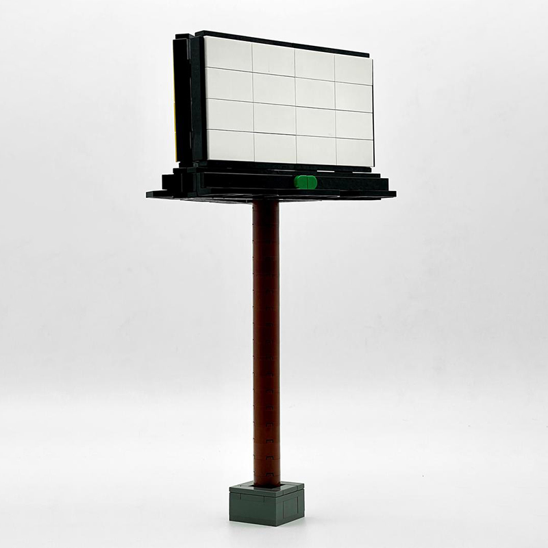 210pcs MOC City Billboard Mode - Art Craft Idea ulasan dan harga