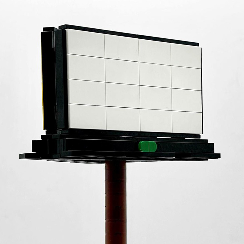 210pcs MOC City Billboard Mode - Art Craft Idea ulasan dan harga