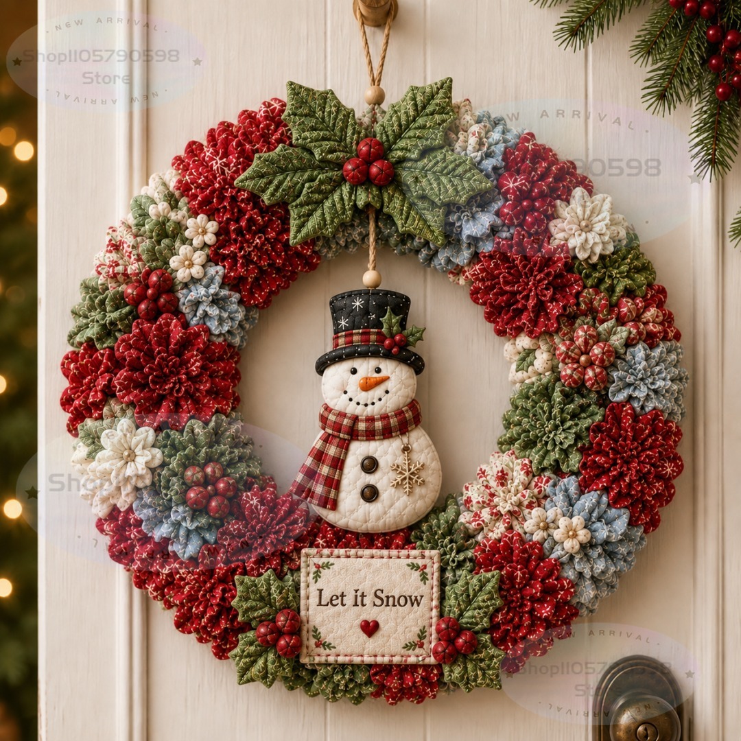 3D Fabric Poke Wreath DIY Kit, - Art Craft Kit ulasan dan harga
